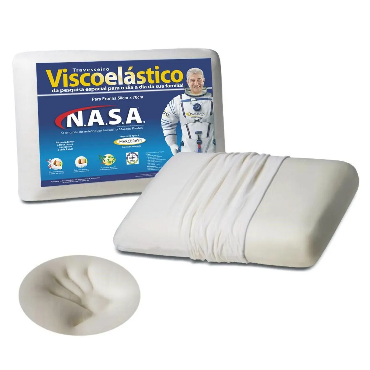 Travesseiro Nasa Viscoelástico